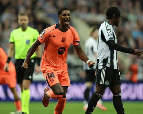 Marcus Rashford's Double Silences Newcastle's Celebrations and Seals Barcelona's Victory